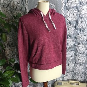 NWOT Forever 21+ Cropped Hoodie